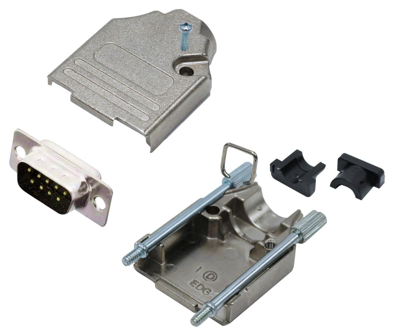 MULTICOMP PRO MP013650 D Sub Connector, Standard, Plug, 9 Contacts, DE, Solder Cup