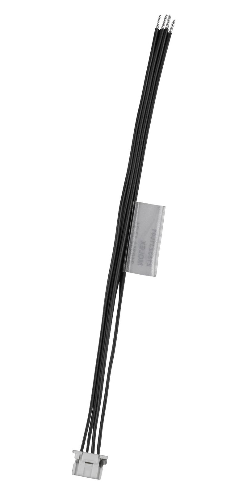 MOLEX 218323-1042 Cable Assembly, DuraClik ISL Receptacle to Free End, 4 Ways, 2 mm, 1 Row, 300 mm, 11.8 "