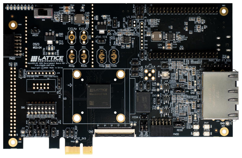 LATTICE SEMICONDUCTOR LFMXO5-100T-EVN Development Kit, LFMXO5-100-BBG400, MachXO5T-NX, FPGA, CABGA-400