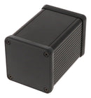 HAMMOND 1455CS802BK Metal Enclosure, w/Plastic End Panel, Small, Aluminium, 54 mm, 54 mm, 80 mm
