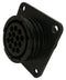 AMPHENOL INDUSTRIAL ACC00AF32-82S-003 Circular Connector, ACC Series, MIL-DTL-5015 Series, Wall Mount Receptacle, 16 Contacts
