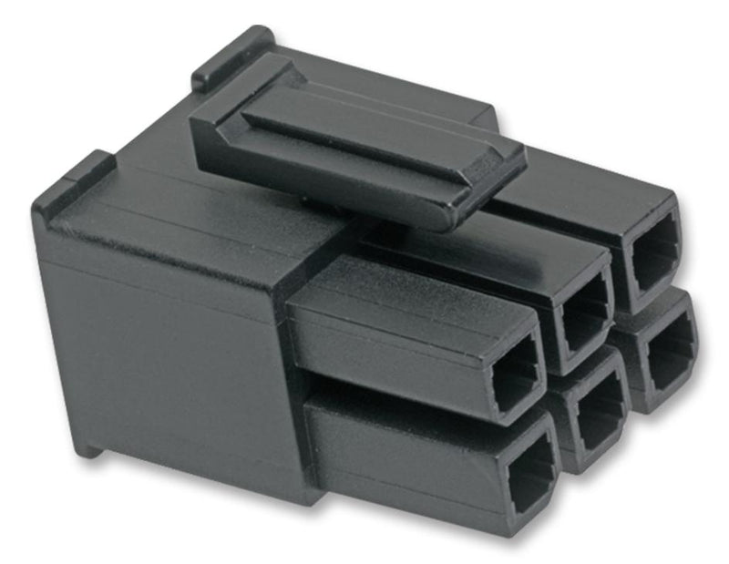 MOLEX 170001-0110 Connector Housing, Mega-Fit Series, Receptacle, 10 Ways, 5.7 mm