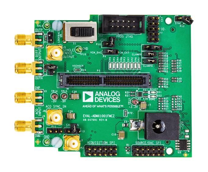 ANALOG DEVICES EVAL-ADMX100X-FMCZ Evaluation Kit, ADMX1001, ADMX1002, Data Acquisition and Signal Generation Module