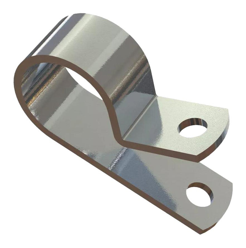 ESSENTRA COMPONENTS AL4A CABLE CLAMP, SCREW, ALUMINUM ALLOY