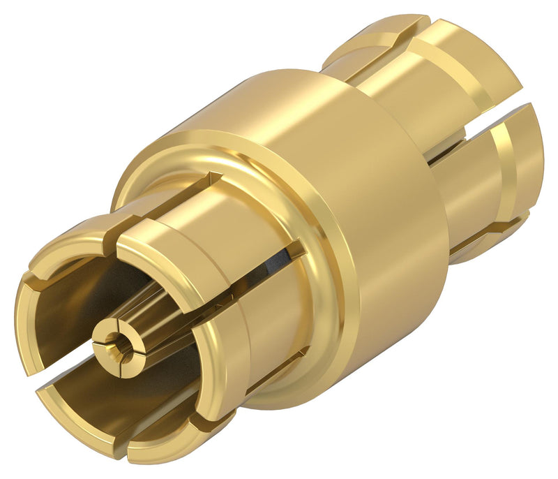 TE CONNECTIVITY 2477399-1 RF / Coaxial Adapter, SMPM, Jack, SMPM, Jack, Straight Adapter, 50 ohm