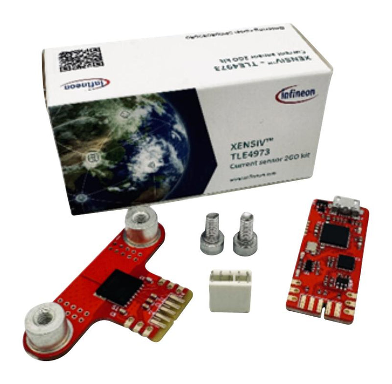 INFINEON TLE4973MS2GOTOBO1 Evaluation Kit, TLE4973-R025T5-S0010, 25A, Coreless Magnetic Current Sensor SP006039680