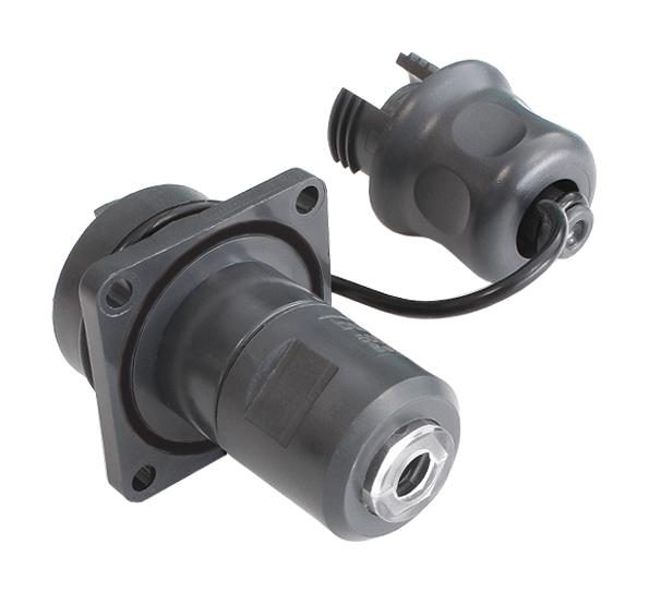 BULGIN LIMITED PXEB5420MM5560 Fiber Optic Connector, 4CH, OM1/OM3, Receptacle, Multimode, 50&micro;m / 125&micro;m, 62.5&micro;m / 125&micro;m
