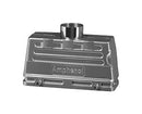 AMPHENOL SINE/TUCHEL C14610G0246001 Heavy Duty Connector, Hood, Top Entry, Aluminium Alloy Body, 2 Lever, E24