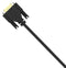 TE CONNECTIVITY 2478170-3 Computer Cable, D Subminiature Socket, 9 Way, D Subminiature Socket, 9 Way, 6 ft, 1.83 m, Black
