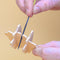 MULTICOMP PRO MP013857 File Set, Precision Micro, 3 Pieces of Flat, Round and Half-Round File Set