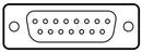 AMPHENOL COMMUNICATIONS SOLUTIONS FCE17-A15SM-250 D Sub Connector, Filtered, Receptacle, FCE17, 15 Contacts, DA, Solder Cup