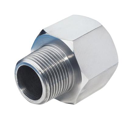 OMEGA PA-13 Adaptor, 7/16" - 20 Male to 1/4" - 18 NPT Female, Stainless Steel, PA Series
