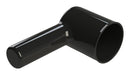 AMPHENOL SINE/TUCHEL AHDPM24-BT-RA-BK R/A RUBBER BOOT, SIZE 24, BLK, CIR CONN