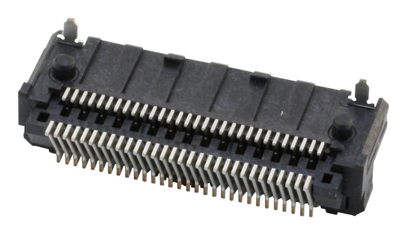 SAMTEC LSHM-140-01-L-DH-A-N-K-TR Mezzanine Connector, High-Speed, Hermaphroditic, 0.5 mm, 2 Rows, 80 Contacts, Surface Mount
