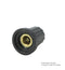 Multicomp CP-AA19A-S(6.4)/BA CP-AA19A-S(6.4)/BA Knob Round Shaft 6.4 mm Plastic With Top Indicator Line 19