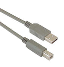 L-COM ECUSBAB-3M USB CABLE, 2.0 A PLUG-B PLUG, 9.8