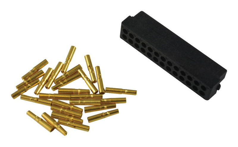 HARWIN M80-8882605 Rectangular Connector, Datamate L-Tek M80 Series, 26 Contacts, Receptacle, 2 mm, Crimp, 2 Row