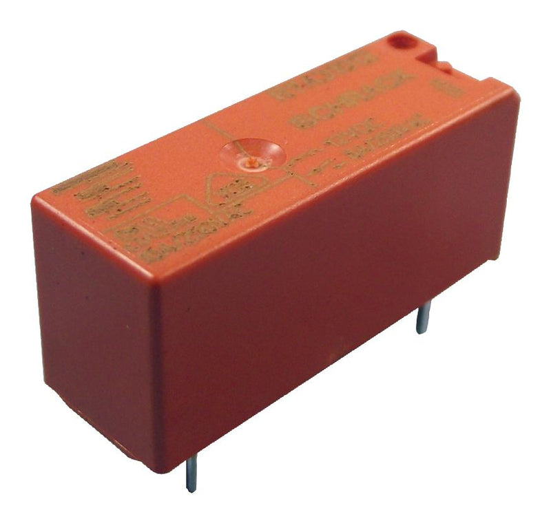 TE CONNECTIVITY 2-1393224-5 Power Relay, SPST-NC, 24 VDC, 8 A, RY Series, Through Hole, Non Latching