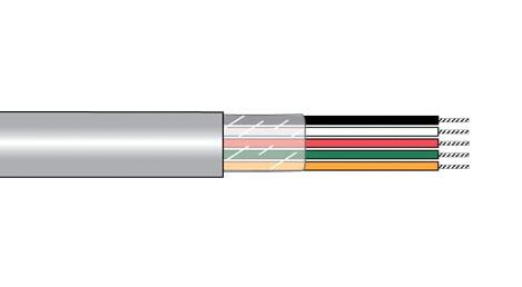 ALPHA WIRE M38903 SL005 Multicore Cable, Unscreened, 3 Core, 24 AWG, 0.22 mm&sup2;, 100 ft, 30 m