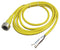 MOLEX 120079-0187 Sensor Cable, BRAD, 90&deg; M12 Plug, Free End, 4 Positions, 2 m, 6.6 ft, Ultra-Lock 120079 Series