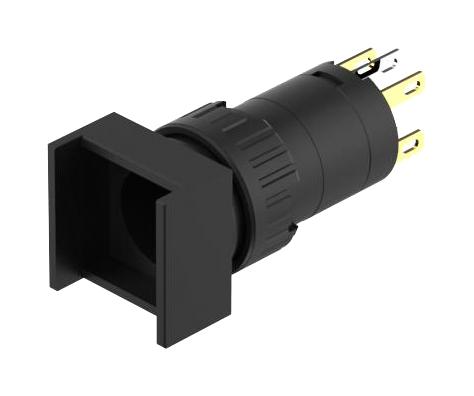 EAO 51-151.022 Pushbutton Switch, 51, 22.3 mm, SPST-NO, SPST-NC, Momentary, Square