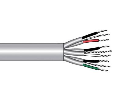 ALPHA WIRE 6069/15C SL005 Multipair Cable, Screened, 15 Pair, 18 AWG, 0.81 mm&sup2;, 100 ft, 30 m