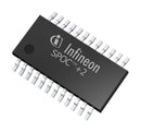 INFINEON BTS710404ESAXUMA1 Power Load Distribution Switch, Active High, Active Low, 4O/P, 5V, 3A, 0.0225ohm, TSSOP-EP-24 SP001225110, BTS71040-4ESA