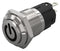 EAO 82-4161.2000.B002 Vandal Resistant Switch, Standby, 82 Series, 16 mm, SPDT, Maintained, Round Raised Flat Flush