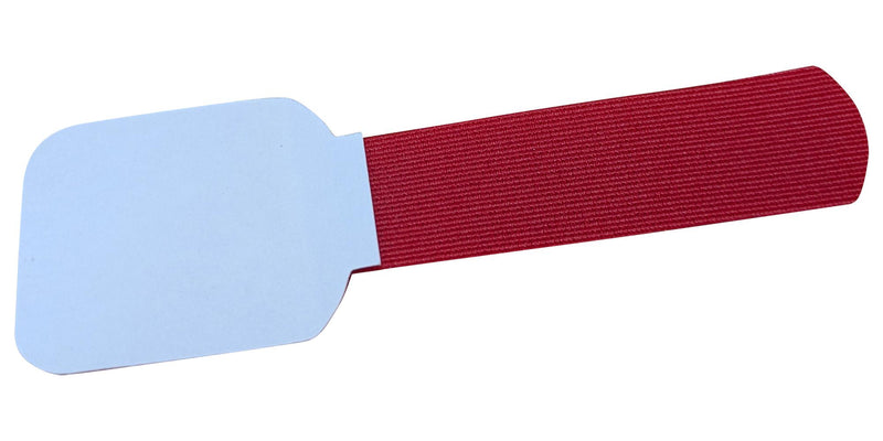 MULTICOMP PRO MP014996 Cable Tie, w/ Adhesive Tape, Nylon (Polyamide), Red, 90 mm, 16 mm