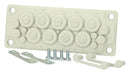 FIBOX FMF 17 SET Membrane Flange Set, Enclosure, Size 2, TPE, IP55 3576152
