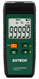 EXTECH INSTRUMENTS RPM250W Tachometer, 10RPM to 99999RPM, 28 mm, 0.04 %, 53 mm, 1 s, 500 mm