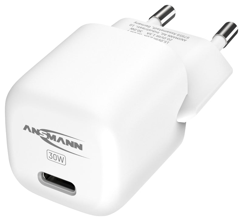 ANSMANN 1001-0154 AC/DC Power Supply, 1 Output, 30 W, 5 V, 3 A, 9 V HC130PD-Mini