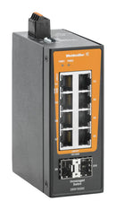 WEIDMULLER 2908190000 ENET SW, RJ45X8, SFPX2, 10MBPS/100MBPS