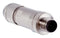 SICK STE-1208-GA01 Sensor Connector, M12, Male, 8 Positions, IDC / IDT Pin, Straight Cable Mount