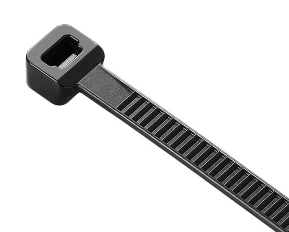 MULTICOMP PRO MP014893 Cable Tie, Nylon 6.12 (Polyamide 6.12), Black, 203 mm, 4.6 mm, 52 mm, 50 lb