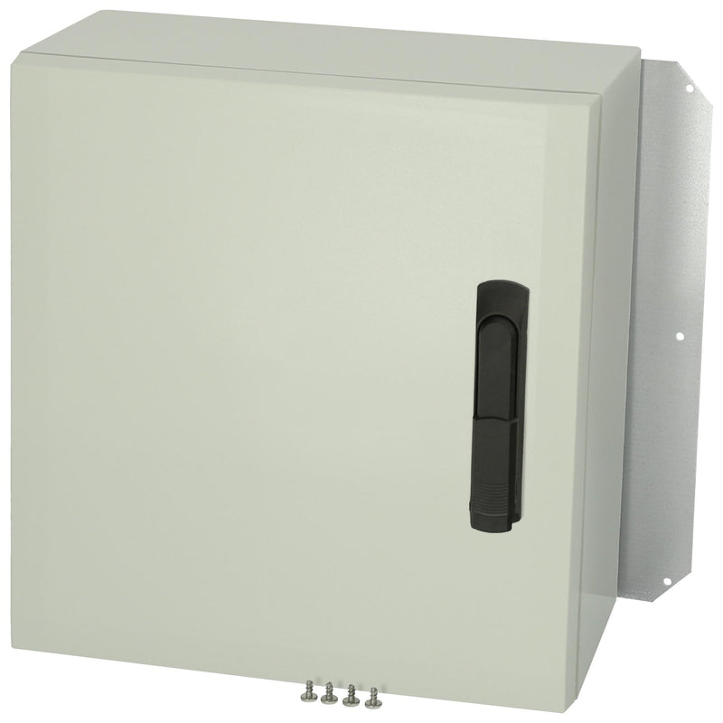 FIBOX ARCA 505021S Plastic Enclosure, Swing Handle, Multipurpose, Polycarbonate, 500 mm, 500 mm, 210 mm, IK10, IP66