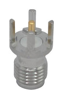 MUELLER ELECTRIC BU-1420701206 RF / Coaxial Connector, SMA Coaxial, Straight Jack, Board Edge / End Launch, 50 ohm, Brass