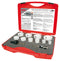 RUKO 126303 Hole Saw Set, Bi-Metal, 12 Pieces