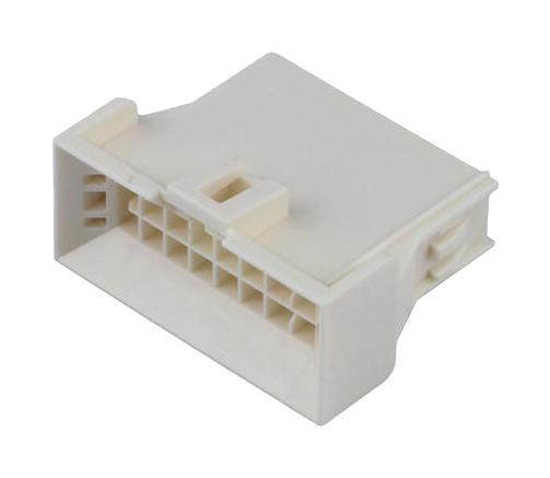 MOLEX 224556-1316 Connector Housing, 2Row, Natural, Nano-Fit BMI 224556 Series, Plug, 16 Ways, 2.5 mm