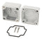 HAMMOND 1555AGY Plastic Enclosure, Styled Lid, Small, ABS, 41 mm, 51 mm, 52 mm