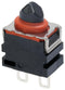 OMRON ELECTRONIC COMPONENTS D2EW-A02HS. MICROSWITCH, SPST-NC, 0.1A, 12VDC, 1.2N