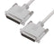 L-COM CSM84AA-1M Computer Cable, IEEE 1284 Plug, D Subminiature Plug, 25 Way, 3.3 ft, 1 m, Light Grey