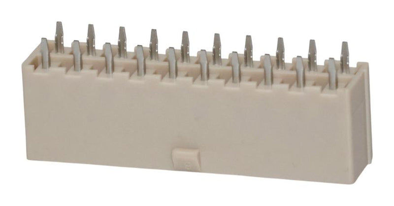 TE CONNECTIVITY 4-1775099-7 Pin Header, Wire-to-Board, 1.4 mm, 2 Rows, 20 Contacts, Through Hole Straight, ATX Series