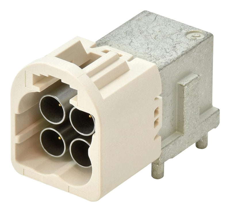 MULTICOMP PRO MP012347 RF / Coaxial Connector, Mini FAKRA Coaxial, Right Angle Plug, Through Hole Right Angle, 50 ohm