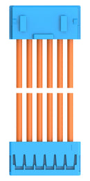 TE CONNECTIVITY 2405869-6 Cable Assembly, CN1 Connector to CN2 Connector, 6 Ways, 2 mm, 1 Row, 300 mm, 11.8 "