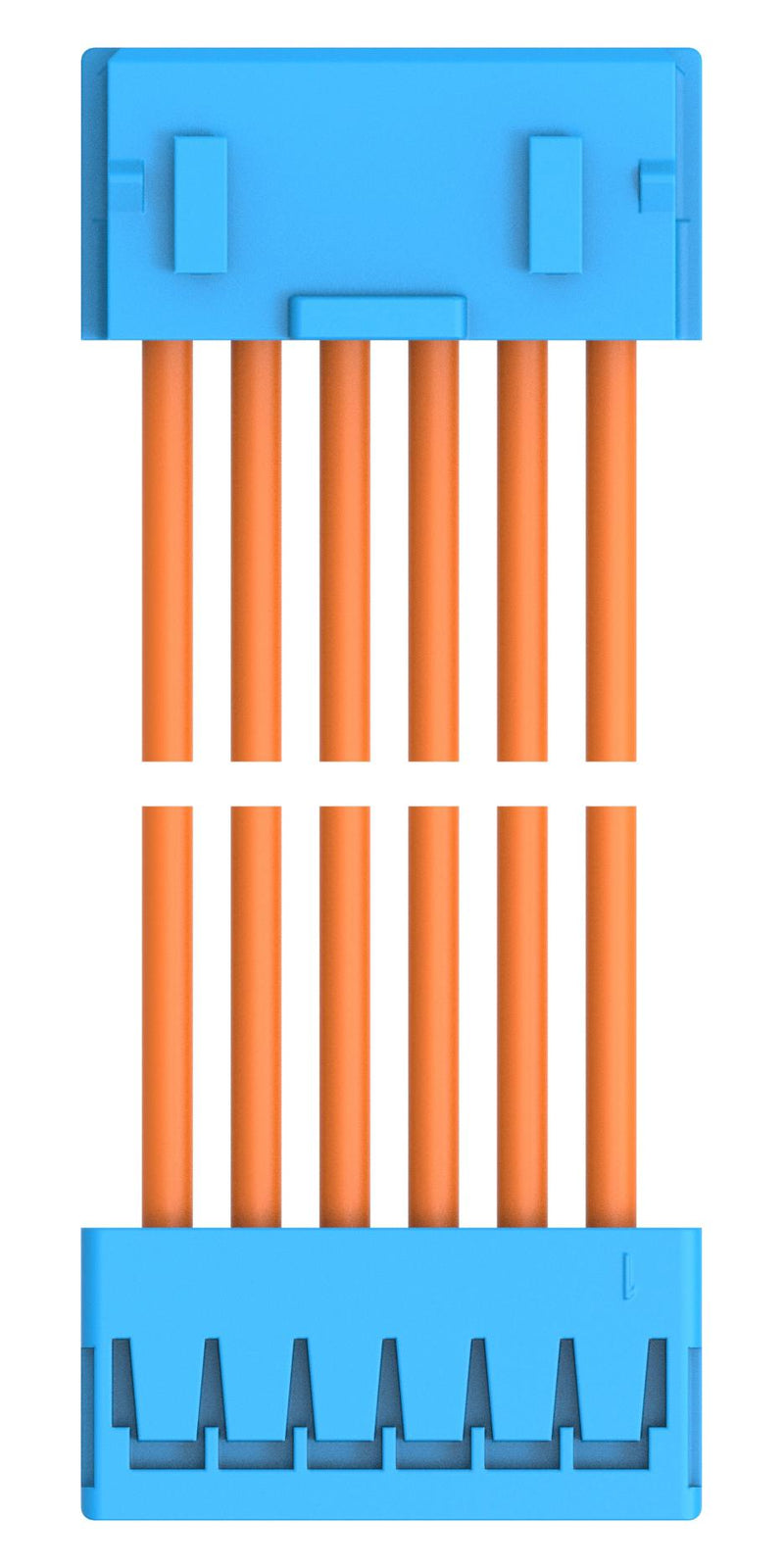 TE CONNECTIVITY 2405869-6 Cable Assembly, CN1 Connector to CN2 Connector, 6 Ways, 2 mm, 1 Row, 300 mm, 11.8 "