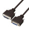 L-COM CSMNB15MF-10 Computer Cable, D Subminiature Plug, 15 Way, D Subminiature Socket, 15 Way, 10 ft, 3.05 m, Black
