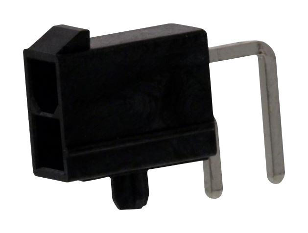 MOLEX 50-36-2457 Pin Header, Signal, Wire-to-Board, 4.2 mm, 1 Rows, 2 Contacts, Through Hole Right Angle