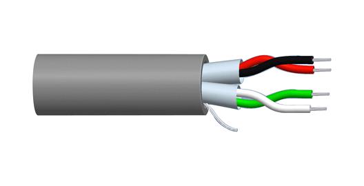 Multicomp PRO MP010803 MP010803 Multipair Cable Screened 2 Pair 22 AWG 328 ft 100 m