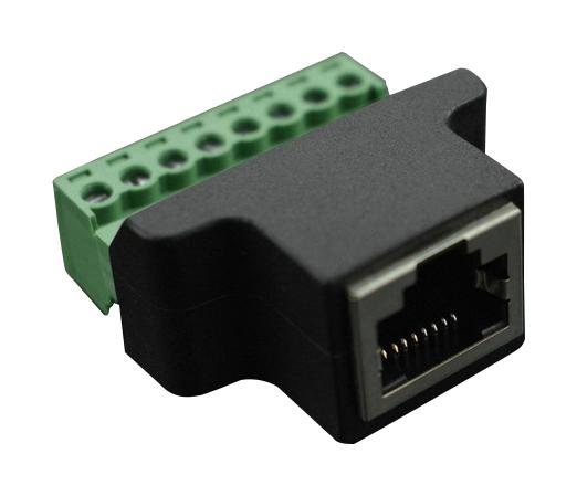 DFROBOT FIT0849 Connector Adapter, RJ45, 8 Ways, Receptacle, Terminal Block, 8 Ways GTIN UPC EAN: 6959420921034
